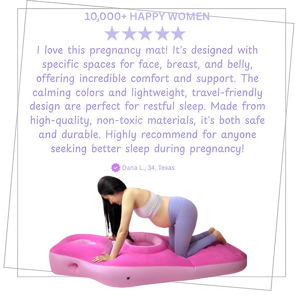 Dynric Inflatable Pregnancy Mattress